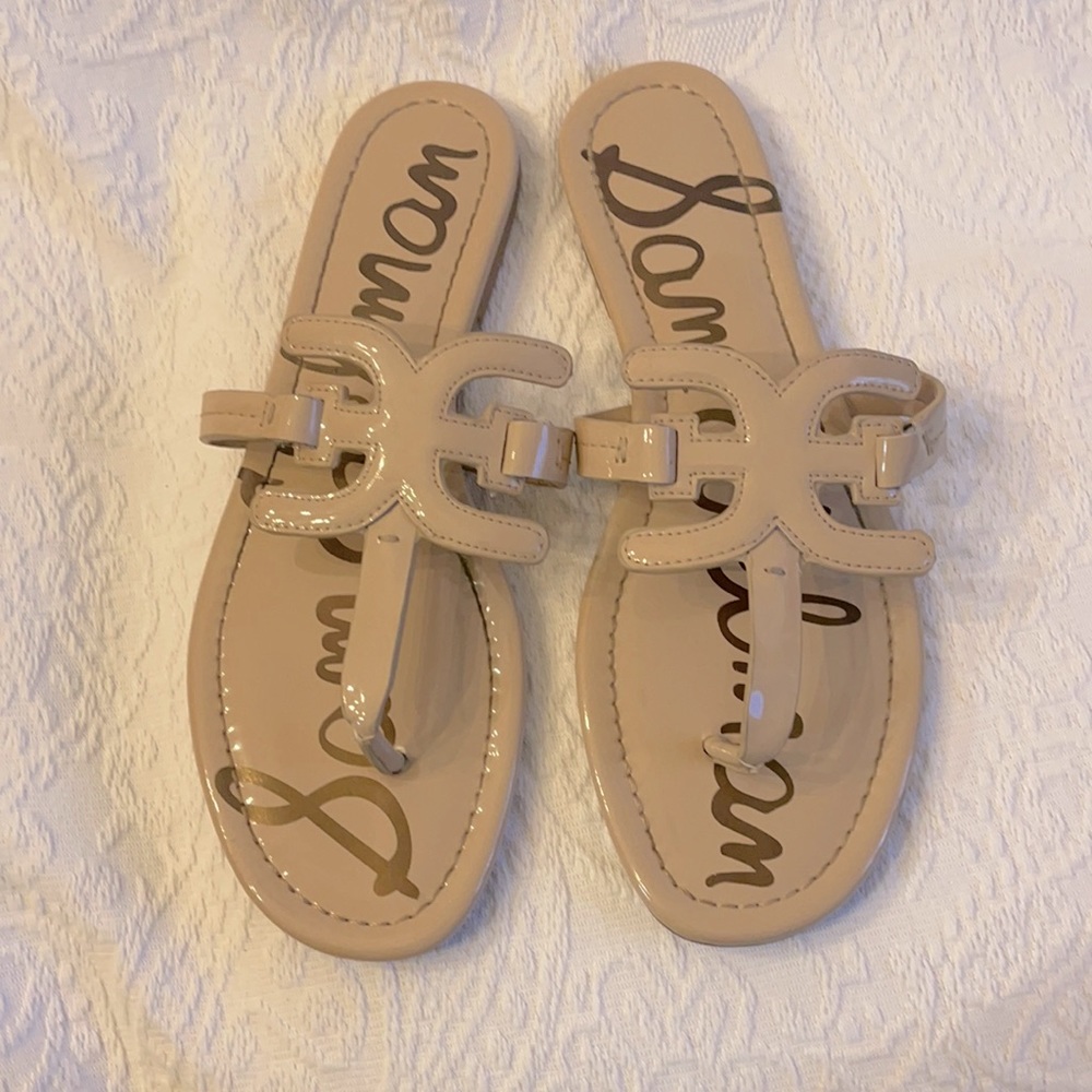 ☀️ NWOT Sam Edelman Patent Carter Sandals